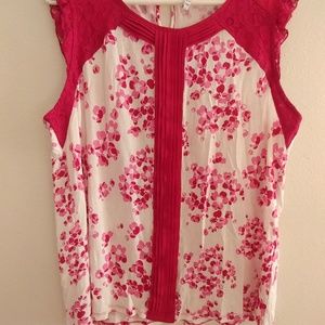 Elle Foral Top XL